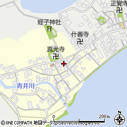 滋賀県高島市安曇川町横江浜175周辺の地図