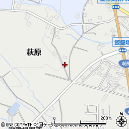 静岡県御殿場市萩原1025-4周辺の地図