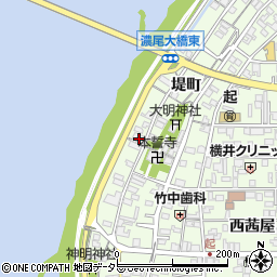愛知県一宮市起堤町137周辺の地図