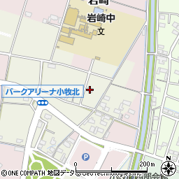 愛知県小牧市小牧原新田2732周辺の地図