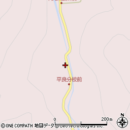 滋賀県高島市朽木平良398周辺の地図