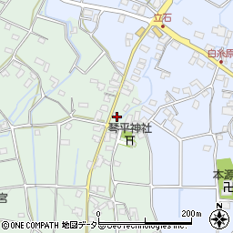 静岡県富士宮市半野140周辺の地図