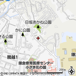 神奈川県鎌倉市津445周辺の地図
