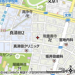 グループホーム真清田周辺の地図