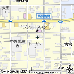 愛知県一宮市大和町馬引焼野97周辺の地図