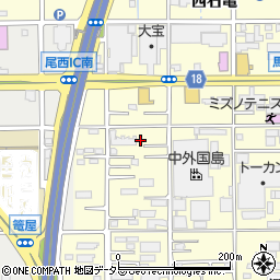 愛知県一宮市大和町馬引焼野36周辺の地図