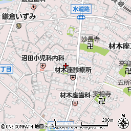 向福寺周辺の地図