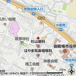 静岡県御殿場市萩原471-1周辺の地図