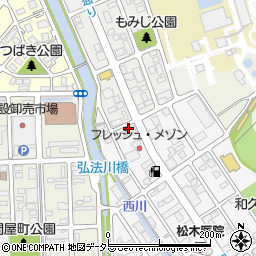 ワークショップ・オオツキ　福知山店周辺の地図