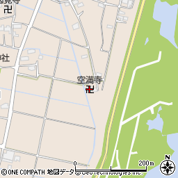 空満寺周辺の地図