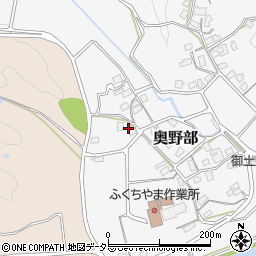 京都府福知山市奥野部327周辺の地図