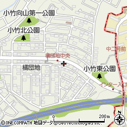 神奈川県小田原市小竹681-89周辺の地図