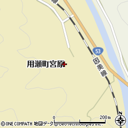 鳥取県鳥取市用瀬町宮原周辺の地図