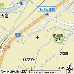 京都府綾部市下八田町光味周辺の地図
