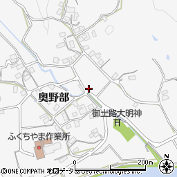 京都府福知山市奥野部170-4周辺の地図