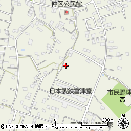 千葉県富津市富津962周辺の地図