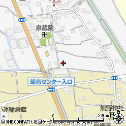 神奈川県小田原市下大井350-4周辺の地図