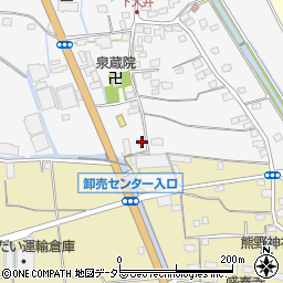 神奈川県小田原市下大井383-17周辺の地図
