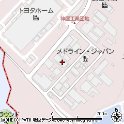 愛知県春日井市神屋町1-27周辺の地図