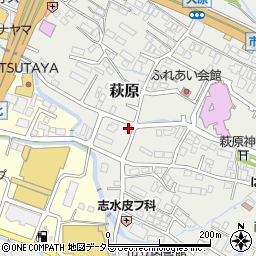 静岡県御殿場市萩原105周辺の地図