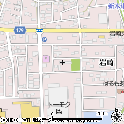 愛知県小牧市岩崎1100周辺の地図