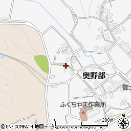 京都府福知山市奥野部328周辺の地図