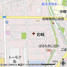 愛知県小牧市岩崎667周辺の地図