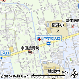 小田原市立桜井保育園周辺の地図