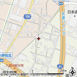 愛知県小牧市村中2702周辺の地図