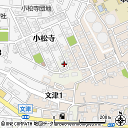 愛知県小牧市文津1052周辺の地図