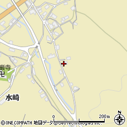 京都府綾部市下八田町谷周辺の地図