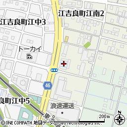名星工業岐阜羽島工場周辺の地図