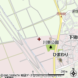 京都府福知山市下猪崎周辺の地図
