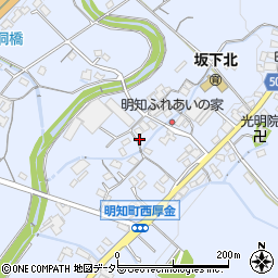 愛知県春日井市明知町周辺の地図