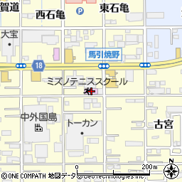 愛知県一宮市大和町馬引焼野95周辺の地図