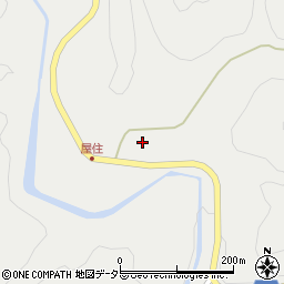 鳥取県鳥取市用瀬町屋住105周辺の地図