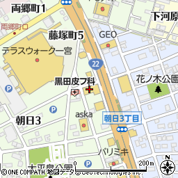 ＨｏｎｄａＣａｒｓ愛知一宮両郷店周辺の地図