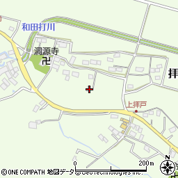 滋賀県高島市拝戸883周辺の地図