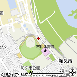 京都府福知山市和久市周辺の地図