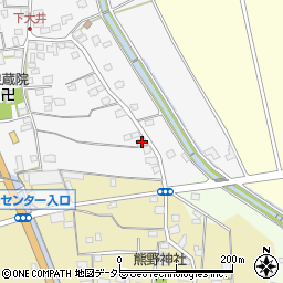 神奈川県小田原市下大井361周辺の地図