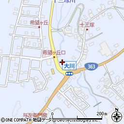 岐阜県瑞浪市陶町大川890周辺の地図