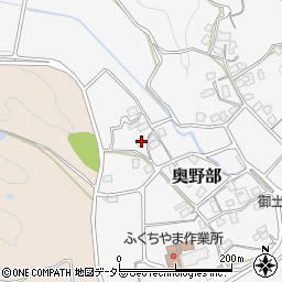 京都府福知山市奥野部407-1周辺の地図