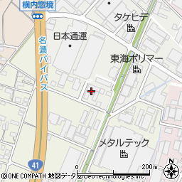 愛知県小牧市横内680周辺の地図