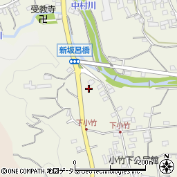 神奈川県小田原市小竹135周辺の地図