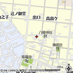 愛知県一宮市大赤見出口周辺の地図