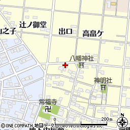 愛知県一宮市大赤見（出口）周辺の地図