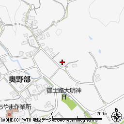 京都府福知山市奥野部126周辺の地図