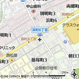 ＥＮＥＯＳ　ＤＤ浜町店周辺の地図