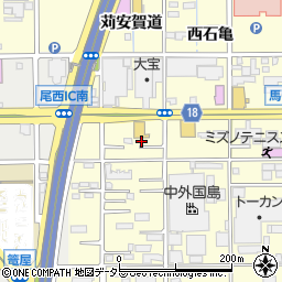 愛知県一宮市大和町馬引焼野33周辺の地図