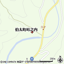 島根県安来市伯太町峠之内72周辺の地図